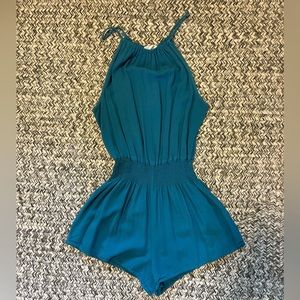Forever 21 Teal Blue Romper